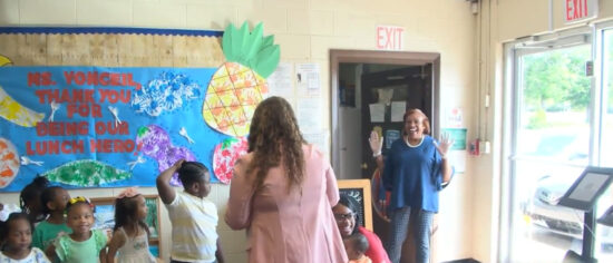 Local daycare honors school cook for 35 years of service