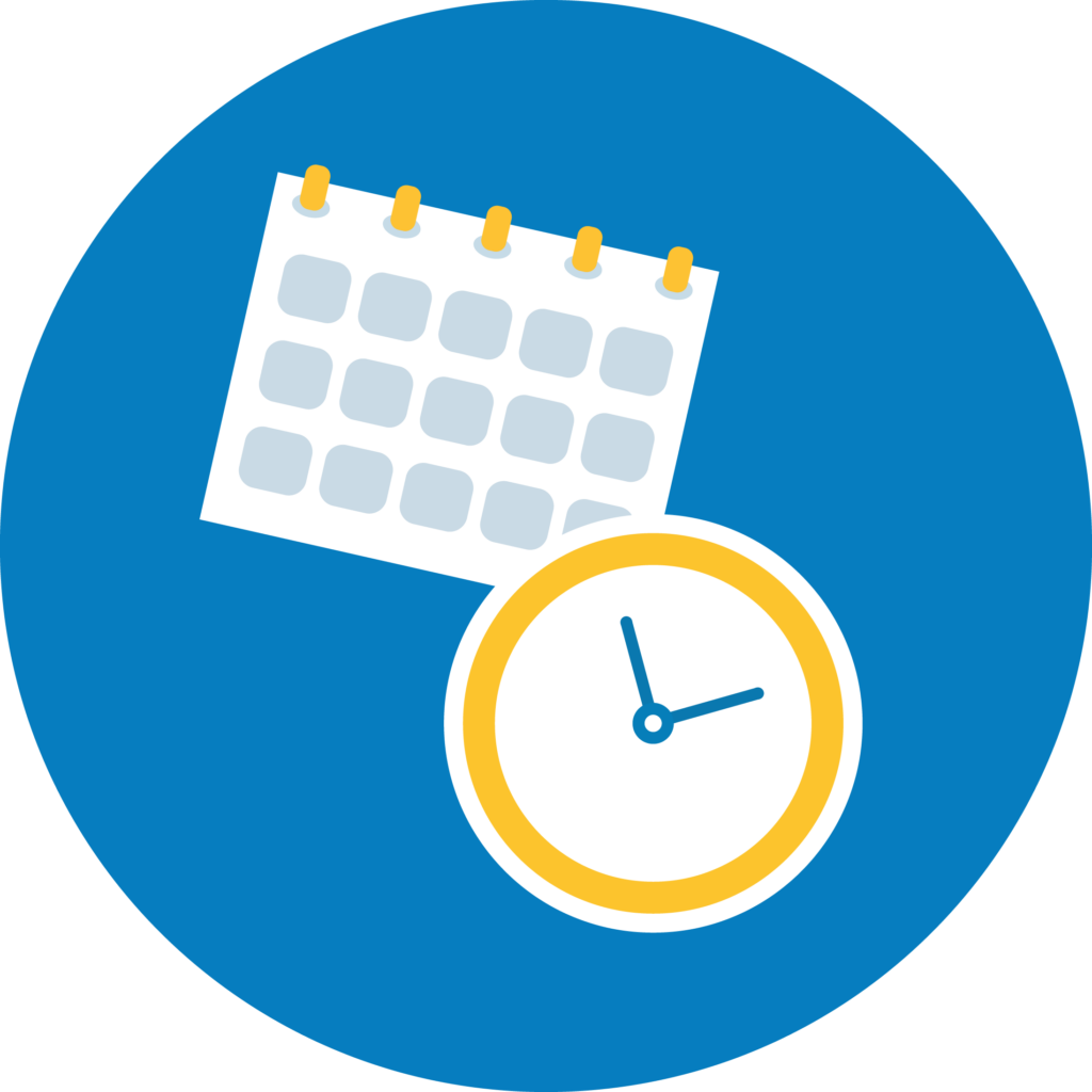 calendar clock icon